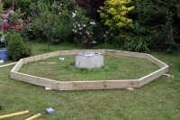 The outer frame is complete