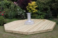 The pier is fitted