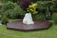 Mini-WASP decking treated