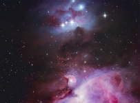 Between M43 and NGC1977