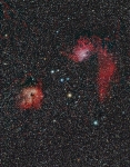 IC405.IC410 region in Auriga with the mini-WASP