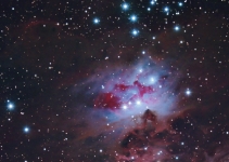 The Running Man nebula