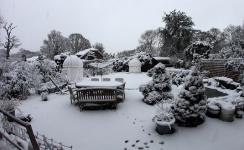 Snow this morning