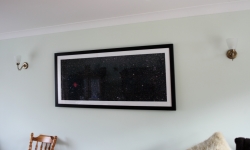 Framed image of the Cocoon nebula