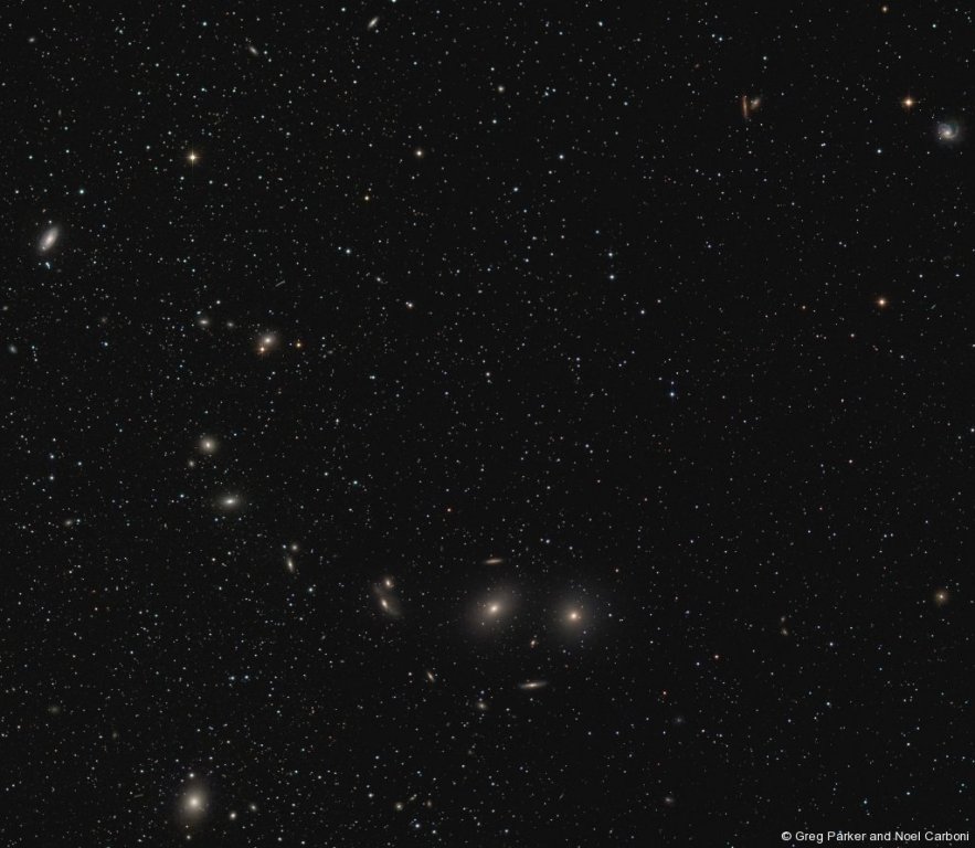 The whole of Markarian's Chain
