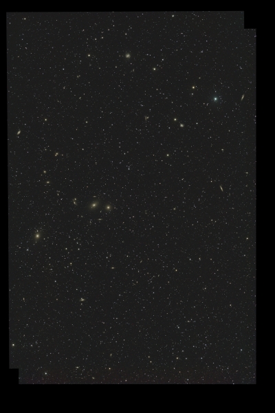 Virgo/Coma cluster 200mm lens