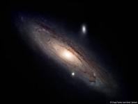 M31 Andromeda Galazy without Milky Way stars