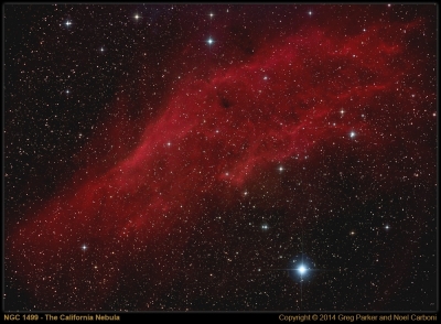 California nebula 19/10/2014
