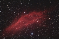 California nebula in RGB