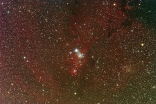 Cone nebula 12 subs 10-minutes per sub