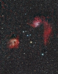 IC405.IC410 region in Auriga with the mini-WASP