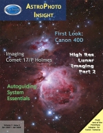 M42 widefield shown on the Cover of AstroPhoto Imaging Magazine