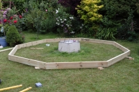 The outer frame is complete