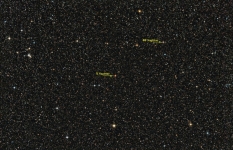 2 Carbon stars in Sagitta