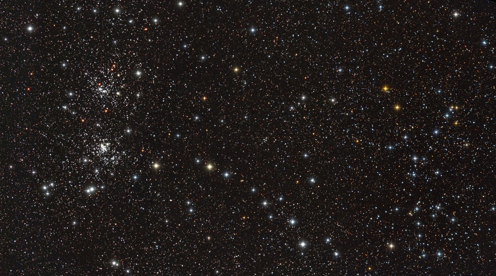 The Double Cluster and Stock 2 in Perseus