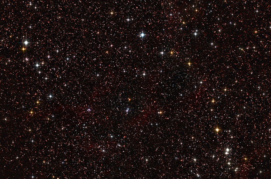 NGC6883 and NGC6871 in Cygnus