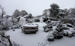 Snow this morning