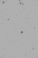Galaxy group in Bootes in B&W