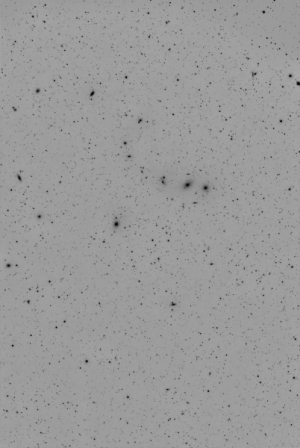 Virgo/Coma cluster with the 200mm lens