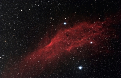 California nebula mini-WASP array 2014