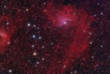 Flaming Star nebula in Auriga
