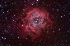 Rosette nebula composite