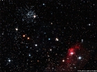M52 and Bubble Nebula