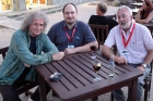 Brian May, Alex Cherney and Greg Parker