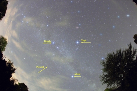 Summer Triangle Annotated