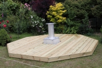 The pier is fitted