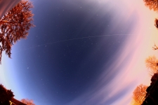 Internationa Space Station 4-minute pass