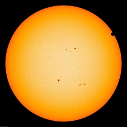 Nearing transit end Venus 2012