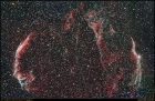 Veil Nebula with OIII and H-Alpha data