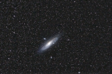 M31 200mm Canon lens composite