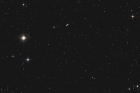 The asteroid Vesta leaving the constellation Leo