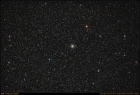 M56 in a Milky Way background